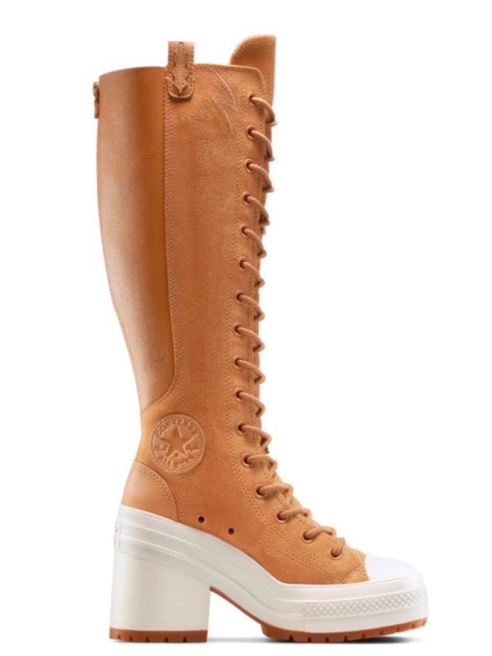 Converse chuck 70 de luxe heel xx high western women’s shoe 8